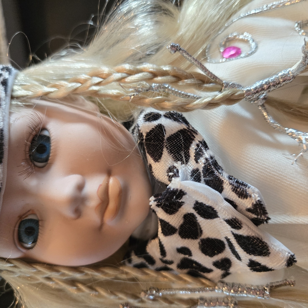 Ashley By 26 International Cream and Black Doll with Realistic Features